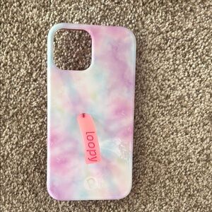 Loopy Case Pink and Purple Phone Case for iPhone 12